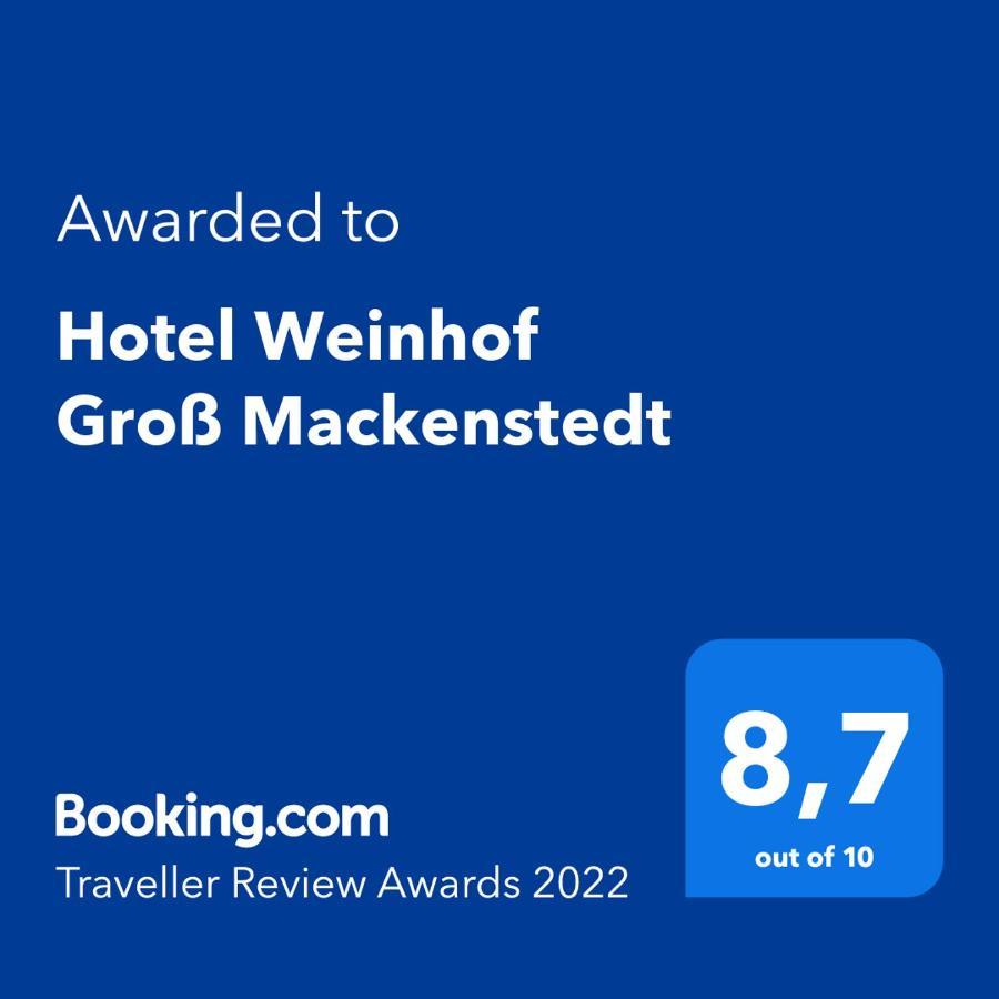 Hotel Weinhof Gross Mackenstedt Stuhr Exterior foto